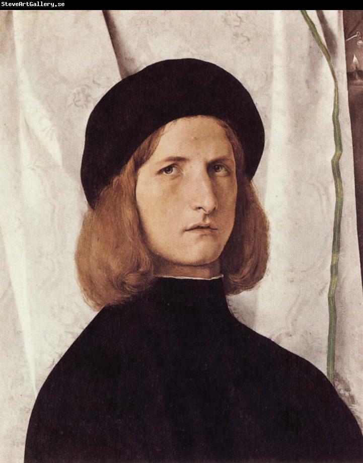 Lorenzo Lotto Portrait of a Young Man